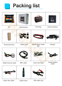 อุปกรณ์กล้องวงจรปิด8นิ้ว4พัน IP TVI CVI AHD Tester กล้อง Ip กล้องวงจรปิดทดสอบ - Product Image 4