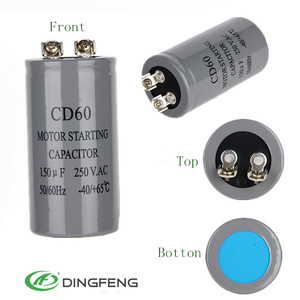 Cd60 10/55/10 ac motor start capacitor 250vac capacitor in <span class=keywords><strong>en60252</strong></span> - Product Image 4