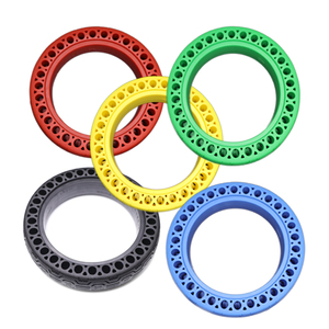 Nouvelle Image 8.5 pouces pneu solide roue en caoutchouc coloré pour <span class=keywords><strong>Mijia</strong></span> M365/<span class=keywords><strong>M365pro</strong></span>/1S/Pro2 Scooters électriques amortisseur - Product Image 4