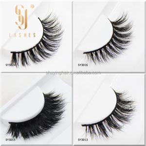 Comercio al por mayor maquillaje pestañas falsas, visón pestañas <span class=keywords><strong>postizas</strong></span> - Product Image 4