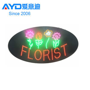 Quảng Cáo Ngoài Trời Aliexpress Custom <span class=keywords><strong>Blink</strong></span> Flowers <span class=keywords><strong>Open</strong></span> Display <span class=keywords><strong>LED</strong></span> Giá Đăng Cho Quảng Cáo - Product Image 4
