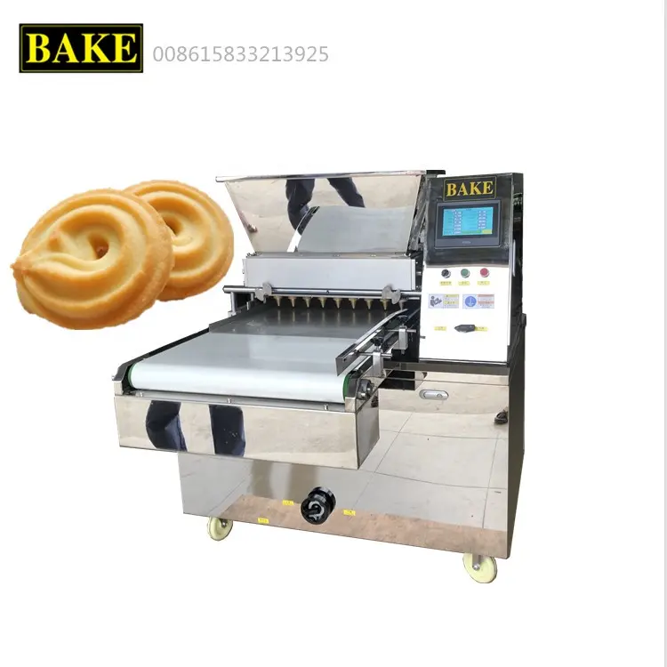 Sales Service Provided and New Condition small cookie dropping machines with PLC control panel
