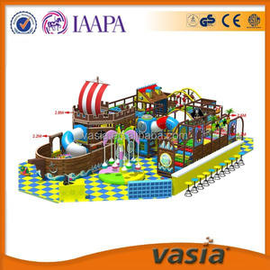 Supermercado de los niños se piratas of the barco pirata del caribe estilo de juegos de interior - Product Image 1