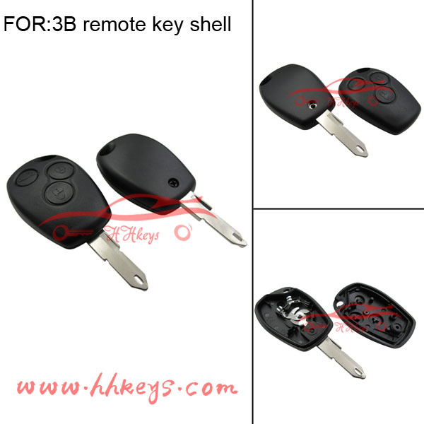 NEUF RENAULT ESPACE DCI 3 Bouttons TELECOMMANDE CLE CARTE KEY REMOTE COQUE CARD