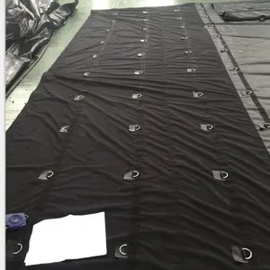 Yinjiang pvc nylon encerado para caminhão leve paraquedas material