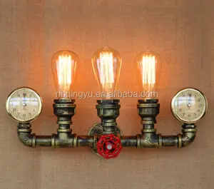 لوفت الصناعية مصباح اديسون لمبة لاعبا اساسيا خمر الجدار مصباح للفندق أو ديكور المنزل.