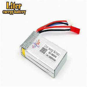 603048 7.4 V 1000 mAH 25C Lipo Pil MJXRC X600 F46 X601H JXD391V uçak 7.4 V 1000 mAH 2 S Lipo pil 7.4 JST fiş - Product Image 2