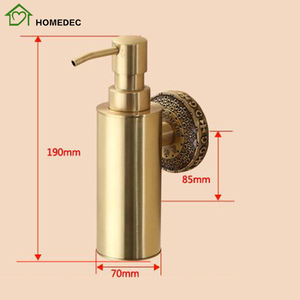 Stile europeo Dispenser di <span class=keywords><strong>Sapone</strong></span> In Ottone Montaggio A Parete Antico di <span class=keywords><strong>Sapone</strong></span> Holder <span class=keywords><strong>Per</strong></span> Il <span class=keywords><strong>Bagno</strong></span> - Product Image 4
