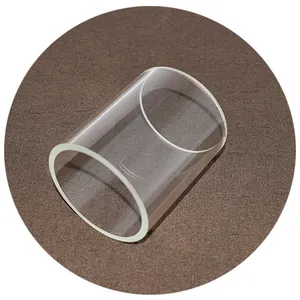 High Transmission borosilicate glass tube 100mm