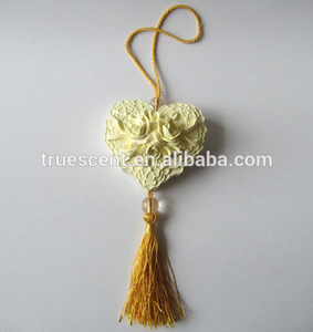 La forma del corazón próspero con rosa de piedra aroma de aire freshenerts- cs25 - Product Image 1