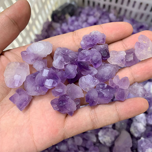 Naturale pietra grezza raw amethyst tumbled pietra di prezzi per I Regali Di Natale - Product Image 6