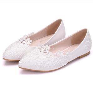 Sh10597a 2023 <span class=keywords><strong>scarpe</strong></span> <span class=keywords><strong>basse</strong></span> da donna in pizzo da sposa nuove <span class=keywords><strong>scarpe</strong></span> da donna di moda all'ingrosso - Product Image 5