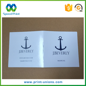 Xiamen barato impresión de flyer folleto plegable pequeña cartulina - Product Image 3