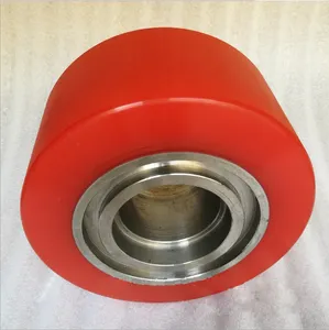 Factory Wholesale Price High Quality PU Load Wheels For Electric Forklift 80X70mm