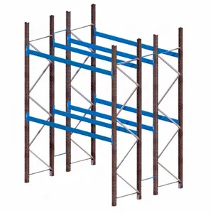 Phổ biến! Hot loại phòng lạnh có thể điều chỉnh Heavy Duty kho lưu trữ thép xếp chồng Pallet Kệ Hệ thống giá rẻ giá