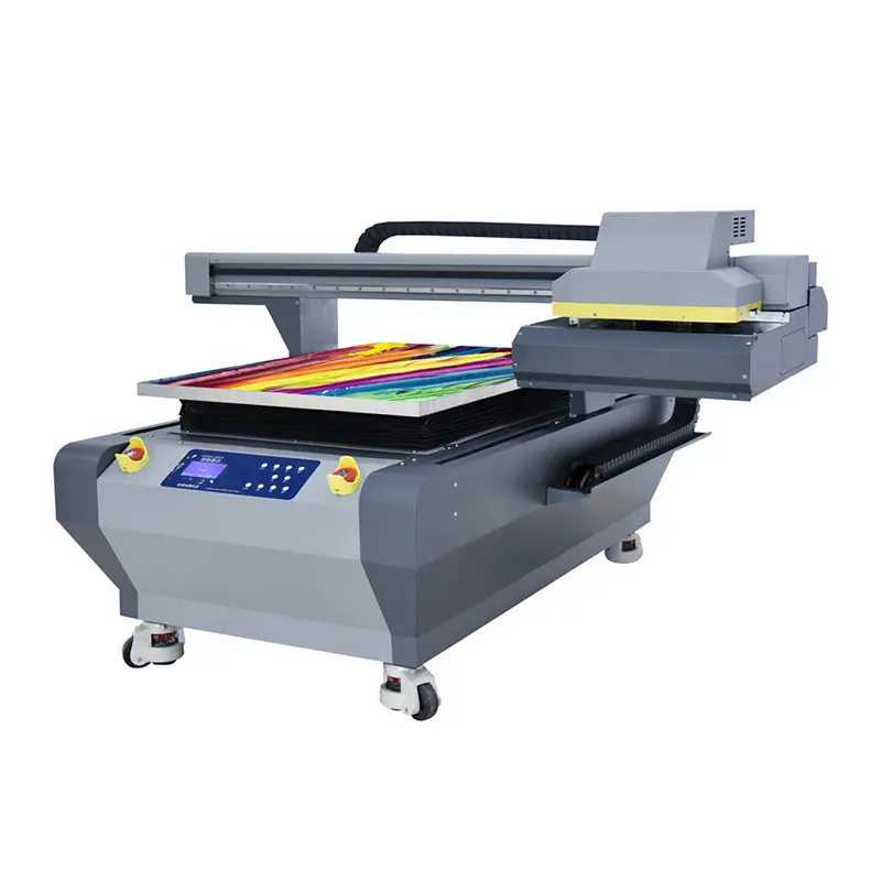 Hot Jual TX 800 UV Printer Smart Kecil Turki Mesin Cetak UV Printer A2 Kulit dengan 8 Warna