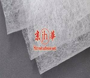 Fusible interfacing <strong>whiteblack</strong> non woven bonding web - Product Image 5