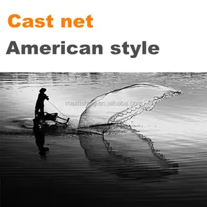 Amerikan tarzı balıkçılık döküm ağları
