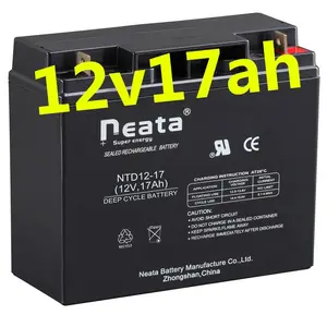 12v 17ah Lead Acid Battery 12v 17ah Lead Acid Battery Rechargeable Vrla Battery For Toys Power Tools Home Appliances