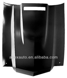 Capó CV CHEVROLET/MALBU/EL.CAMINHO 70-72 (SS) (con inducción de aire) (como Sprint 71) (acero) (PTD-negro) - Product Image 1