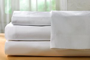 Cariloha منتجع الخيزران ورقة 4 قطعة غطاء سرير مجموعة حاف مجموعة غطاء - Product Image 5