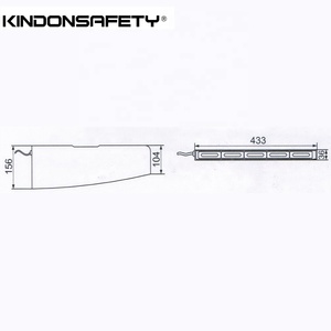 Cấu hình thấp LED cảnh báo giao thông Directional <span class=keywords><strong>lightbar</strong></span> 60 tuyến tính LED Visor ánh sáng ltd566 màu xanh màu đỏ hổ phách trắng ltd566 - Product Image 6