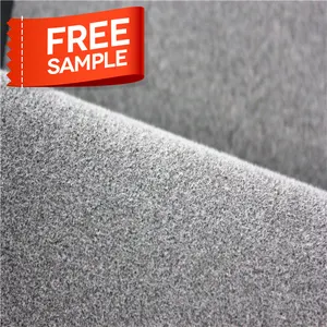 Microfiber suede PU leather prices for shoe lining/price meter artificial leather