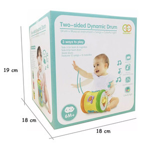 Nhạc Cụ Bé Pin Hoạt Động Phim Hoạt Hình Vỗ Tay Trống Đồ Chơi - Product Image 3