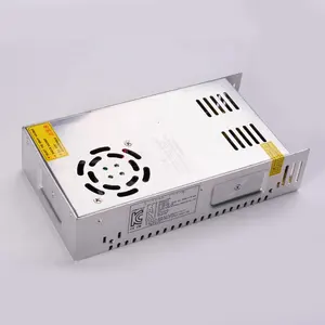 HX-400-12KC KCC认证交流至DC 12V 33A 400W SMPS发光二极管电源室内驱动变压器，用于发光二极管灯和显示器