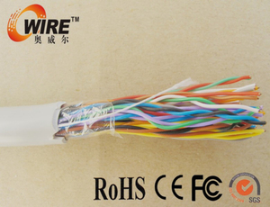 Surtidor de la Fábrica de <span class=keywords><strong>Cable</strong></span> telefónico Cat3 <span class=keywords><strong>Multipar</strong></span> 2 20 25 50 100 300 Par de Interior <span class=keywords><strong>Cable</strong></span> de Comunicación - Product Image 1