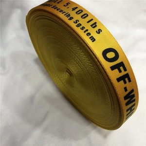 Regalo <span class=keywords><strong>cinta</strong></span> de algodón orgánico correas para sillas de jardín de prendas de vestir y la bolsa se tejido impreso personalizado cinturones <span class=keywords><strong>cinta</strong></span> - Product Image 5