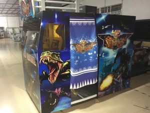 Hotselling đồng xu operatedvestige Arcade <span class=keywords><strong>4D</strong></span> vestige Laser <span class=keywords><strong>Shooting</strong></span> <span class=keywords><strong>Gun</strong></span> Video Mô phỏng trò chơi máy để bán - Product Image 3