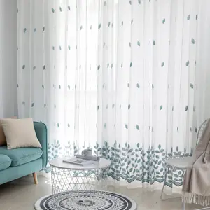 Neueste Vorhang Mode Designs Baby Möbel Sheer Stoff, Europäische Wohn accessoires Wohnzimmer Telas Para Cortinas $