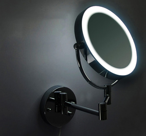 Double Sided Arm Extending Wall Mount Bathroom <strong>Vanity</strong> <strong>Led</strong> <strong>Mirror</strong> With Lights and Magnification 10X - Product Image 6