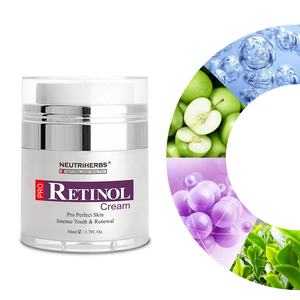 Özel etiket çin pürüzsüz ince çizgiler kollajen üretimi <span class=keywords><strong>Retinol</strong></span> organik krem yüz - Product Image 2