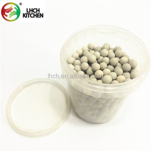 Kitchen Cooking Bakery Tool Heat Resistance <strong>Ceramic</strong> Pie Weight <strong>Beans</strong> for <strong>Baking</strong> Pie in Plastic Jar - Product Image 2