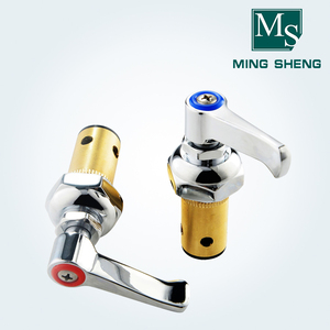 Chrome Deck Mount Dual Lever Xử Lý Cổ Ngỗng Bàn Làm Việc Nhà Bếp Bồn Rửa Và Phòng Đựng Thức Ăn Mixer Vòi Tap Với Swing Vòi Phun - Product Image 6