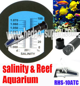 2013 nuevo 0-100ppm salinidad Refractómetro de agua de mar del filón del acuario refractómetro - Product Image 1