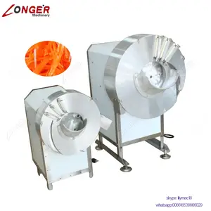 Industrial Automatic Garlic Slicer Carrot Julienne Cutting Machine