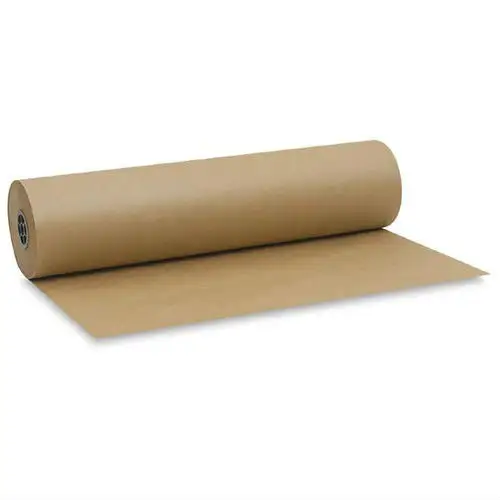 Good quality low price gift wrapping paper brown kraft paper roll