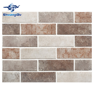 Carrelage <span class=keywords><strong>de</strong></span> métro en céramique Vintage Beige, 45x145mm, prix d'usine, Design <span class=keywords><strong>de</strong></span> brique en <span class=keywords><strong>ciment</strong></span>, <span class=keywords><strong>tapis</strong></span> fini, <span class=keywords><strong>salle</strong></span> <span class=keywords><strong>de</strong></span> bains, café, cuisine, dosseret en céramique - Product Image 2