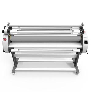 Zuverlässige Qualität Halbautomatische Kaltlaminiermaschine 1600mm Hochgeschwindigkeits-PVC-Banner-Poster-Flex-Leinwand Laminiergerät - Product Image 1