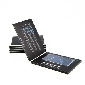 Shenzhen HuiHong Branding Gift Nouvelle brochure vidéo 4.3 pouces Livrets vidéo LCD pour salon professionnel Cadeaux promotionnels et d'affaires - Product Image 4