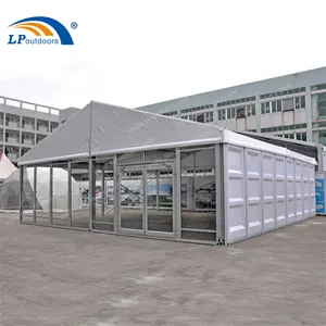 10m Aluminiums truktur Party zelt mit Glaswand und ABS-Wand für das Meeting center im Freien