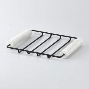 Almohadilla caliente de forma cuadrada de alambre dorado de gran oferta clásica de diseño de Taiwán con toque clásico elegante - Product Image 2