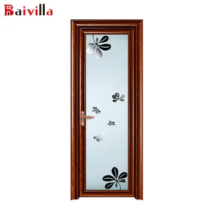 China Door Supplier Aluminum Alloy Philippines Bathroom Door Designs For Sale