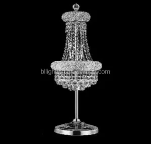 Home decor fantasia cristal indoor barato cristal mesa luz atacado indoor sala de estar mesa lâmpada cristal decoração iluminação