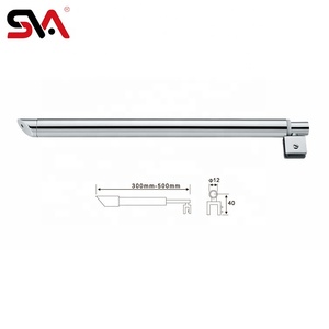 Tenda SVA-154 doccia porta porta porta porta supporto <span class=keywords><strong>a</strong></span> parete in acciaio inox <span class=keywords><strong>per</strong></span> bagno porta scorrevole barra di supporto con connettore giunto - Product Image 6