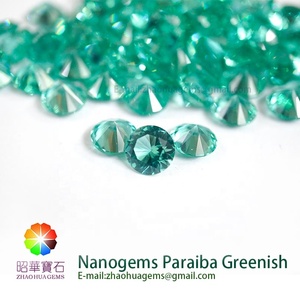 Synthétique (créé en laboratoire) Spinelle zircon vert spinelle gemme zircon bleu - Product Image 6