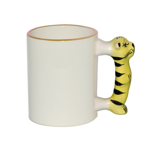 Sunmeta Fuente de la fábrica 11 oz sublimación taza con mango animales - Product Image 5